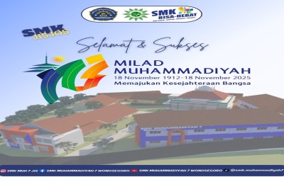 Milad Muhammadiyah ke 113, SMK Muhammadiyah 07 Wonosegoro